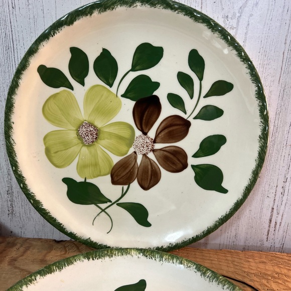 Vintage Blueridge southern potteries plates 9 1/4” - Picture 3 of 6